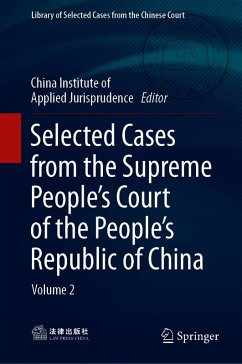 Cover Selected Cases from the Supreme People's Court of the People's Republic of China (eBook, PDF)