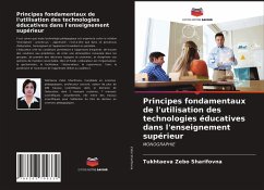 Cover Principes fondamentaux de l'utilisation des technologies éducatives dans l'enseignement supérieur
