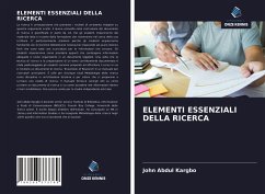 ELEMENTI ESSENZIALI DELLA RICERCA - Kargbo, John Abdul