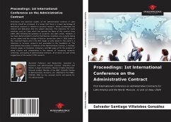Cover Proceedings: 1st International Conference on the Administrative Contract