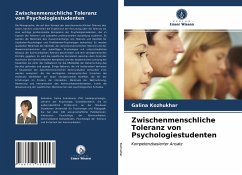 Zwischenmenschliche Toleranz von Psychologiestudenten - Kozhukhar, Galina