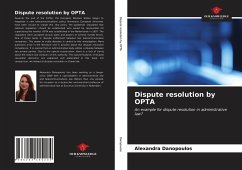 Dispute resolution by OPTA - Danopoulos, Alexandra