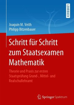 Cover Schritt für Schritt zum Staatsexamen Mathematik (eBook, PDF)