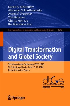Cover Digital Transformation and Global Society (eBook, PDF)