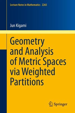 Geometry and Analysis of Metric Spaces via Weighted Partitions (eBook, PDF) - Kigami, Jun