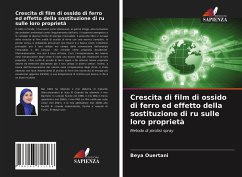 Crescita di film di ossido di ferro ed effetto della sostituzione di ru sulle loro proprietà - ouertani, Beya