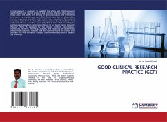 GOOD CLINICAL RESEARCH PRACTICE (GCP) - RAJASEKAR, Dr. M.