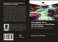 Perception de la microfinance et politique de durabilité - Formadi, Patricia Fafa