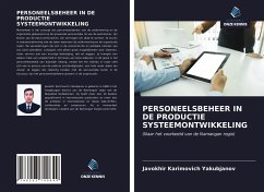 PERSONEELSBEHEER IN DE PRODUCTIE SYSTEEMONTWIKKELING - Karimovich Yakubjanov, Javokhir