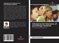 Interpersonal tolerance of psychology students - Kozhukhar, Galina