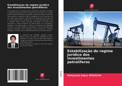 Cover Estabilização do regime jurídico dos investimentos petrolíferos