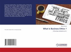 What is Business Ethics ? - Aroussi, Miloud
