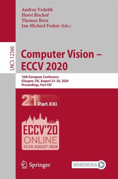Cover Computer Vision - ECCV 2020 (eBook, PDF)