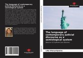 The language of contemporary judicial discourse as a semiological system