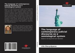 The language of contemporary judicial discourse as a semiological system - Shevyrdyaeva, Lilia