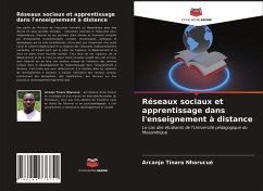 Réseaux sociaux et apprentissage dans l'enseignement à distance - Nharucué, Arcanjo Tinara