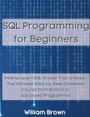 SQL Data Analysis Programming for Beginners
