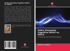 Sobre Sinonímia Cognitiva Difícil vs. Difícil - Krupová, Martina