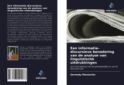 Een informatie-discursieve benadering van de analyse van linguïstische uitdrukkingen - Manaenko, Gennady