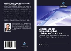 Osteoplastisch bioresorbeerbaar calciumfosfaatcement - Lukina, Yulia