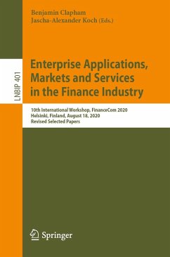 Cover Enterprise Applications, Markets and Services in the Finance Industry (eBook, PDF)