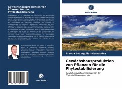 Gewächshausproduktion von Pflanzen für die Phytostabilisierung - Aguilar-Hernandez, Pravda Luz