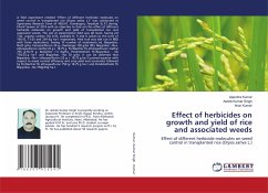 Effect of herbicides on growth and yield of rice and associated weeds - Kumar, Upendra;Kumar Singh, Ashok;Kumar, Arun
