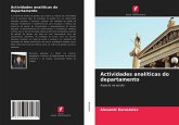 Actividades analíticas do departamento