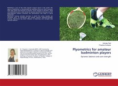 Plyometrics for amateur badminton players - Patil, Vishaka;Honkalas, Priyanka