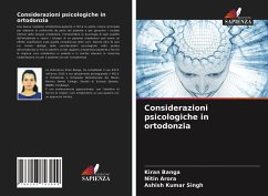 Cover Considerazioni psicologiche in ortodonzia