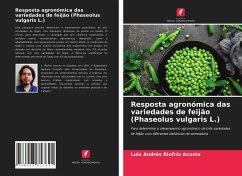 Resposta agronómica das variedades de feijão (Phaseolus vulgaris L.) - Riofrío Acosta, Luis Andrés