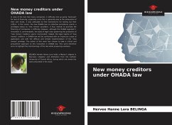 New money creditors under OHADA law - BELINGA, Herv_e Hanne Lora