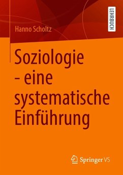 Soziologie - eine systematische Einführung (eBook, PDF) - Scholtz, Hanno