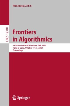 Frontiers in Algorithmics (eBook, PDF)