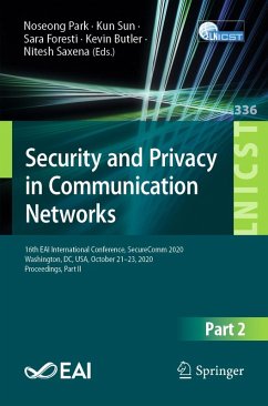 Security and Privacy in Communication Networks (eBook, PDF)