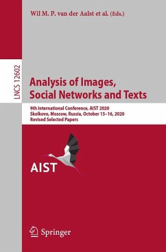 Analysis of Images, Social Networks and Texts (eBook, PDF)