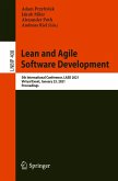 Lean and Agile Software Development (eBook, PDF)