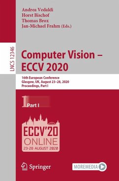 Cover Computer Vision - ECCV 2020 (eBook, PDF)