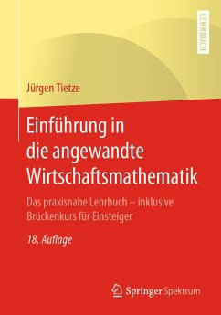 Einführung in die angewandte Wirtschaftsmathematik (eBook, PDF) - Tietze, Jürgen
