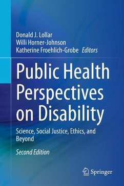 Public Health Perspectives on Disability (eBook, PDF)
