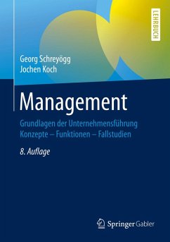 Management (eBook, PDF) - Schreyögg, Georg; Koch, Jochen