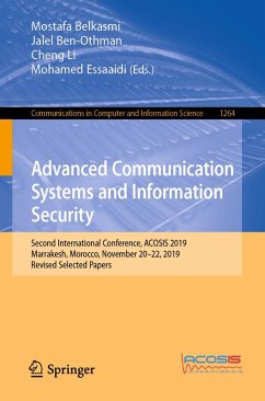 Cover Advanced Communication Systems and Information Security (eBook, PDF)
