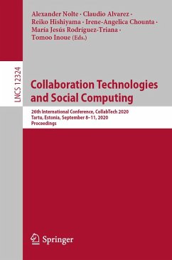 Cover Collaboration Technologies and Social Computing (eBook, PDF)