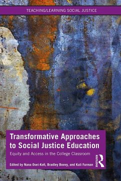 Cover Transformative Approaches to Social Justice Education (eBook, PDF)