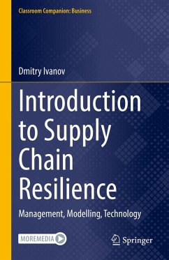 Introduction to Supply Chain Resilience (eBook, PDF) - Ivanov, Dmitry
