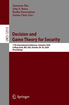 Decision and Game Theory for Security (eBook, PDF)