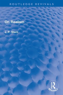 On Realism (eBook, PDF) - Stern, J. P.