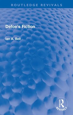 Cover Defoe's Fiction (eBook, PDF)