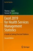Excel 2019 for Health Services Management Statistics (eBook, PDF)