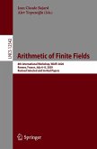 Arithmetic of Finite Fields (eBook, PDF)